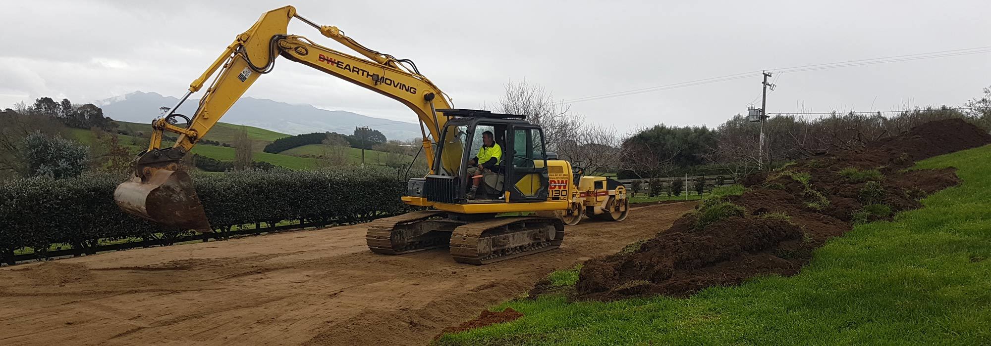 Earthmoving Company Hamilton, Cambridge, Raglan, Morrinsville